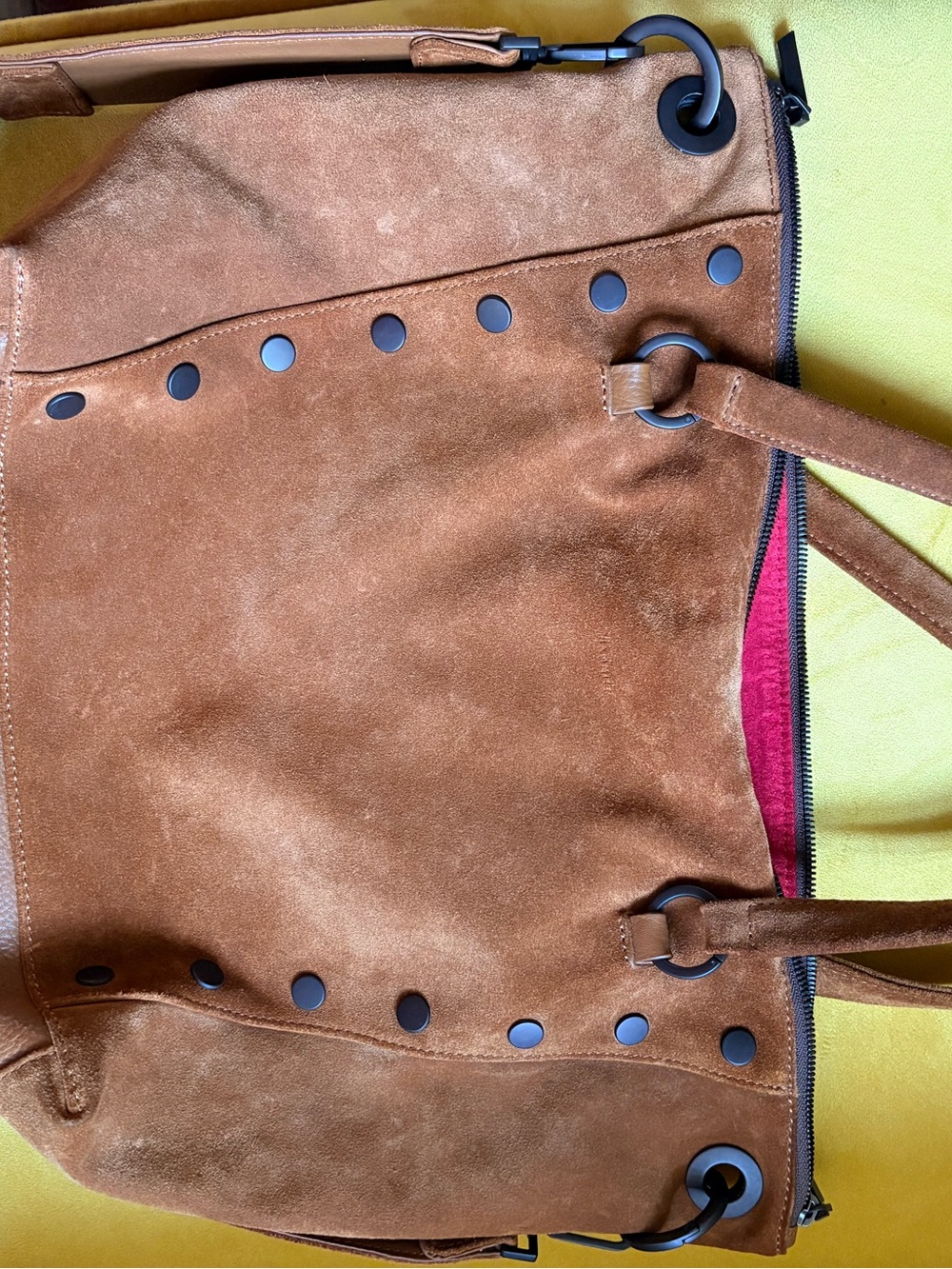 Hammitt Large Daniel Mahogany Suede - Picture 7 of 12